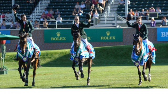 Brasilien gewinnt den Nations Cup in Spruce Meadows. © Spruce Meadows Media Services