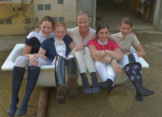 Gemeinsames Meisterbad. © www.fotoagentur-dill.de