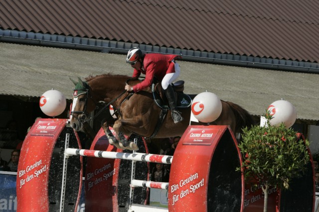 Der Casino Grand Prix Gesamtsieger 2015: Josef Schwarz jun. auf Pokerface 31. © Benedikt Brunnmayr