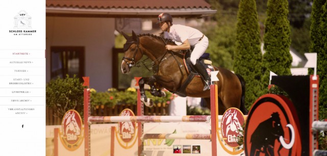 Mit Klick auf das Bild geht es direkt zur neuen Website vom Reitstall Schloss Kammer
