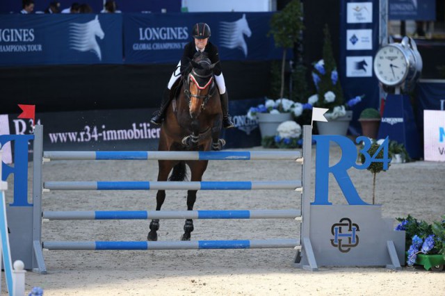 Nicole Walker (CAN) pilotierte Be Gentle in der CSI2* R34 Gold Tour auf Rang eins. © Stefano Secchi