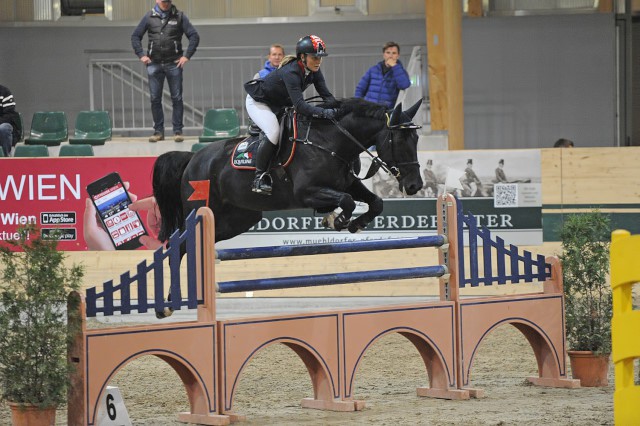 Stefanie Bistan (NÖ) stand für den RC Magna Racino auf Platz sechs. © horsesportsphoto.eu