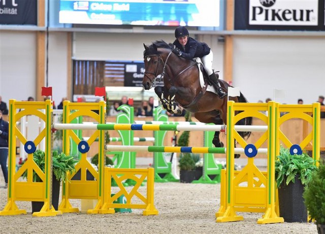 Chloe Reid (USA) war auf Codarco im Großen Preis beim Riesenbeck International unschlagbar! © Foto-Design gr. Feldhaus