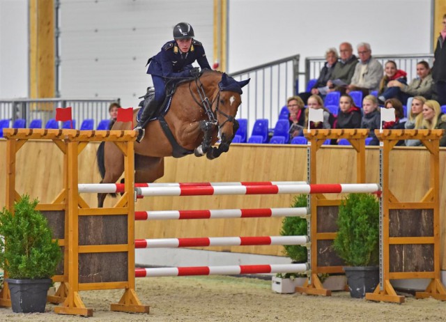 Gerrit Nieberg - erster Sieger beim CSI Riesenbeck International. © RI/Foto-Design gr. Feldhaus