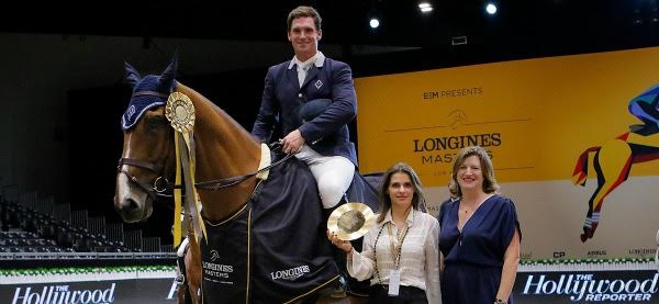 Quentin Judge and HH Fyloe win the $10,000 Prix Hollywood Reporter ©McCool for EEM