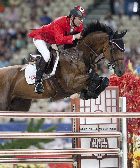 In Style und Ian Millar holten mit dem Kanadischen Team Team-Silber bei den Olympischen Spielen in Bejing 2008. © Cealey Tetley Photography