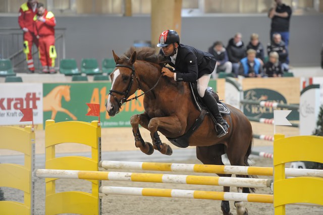 Omer Karaevli und Zyvola sprangen als letztes Paar im S-Springen noch zum Sieg. © horsesportsphoto.eu