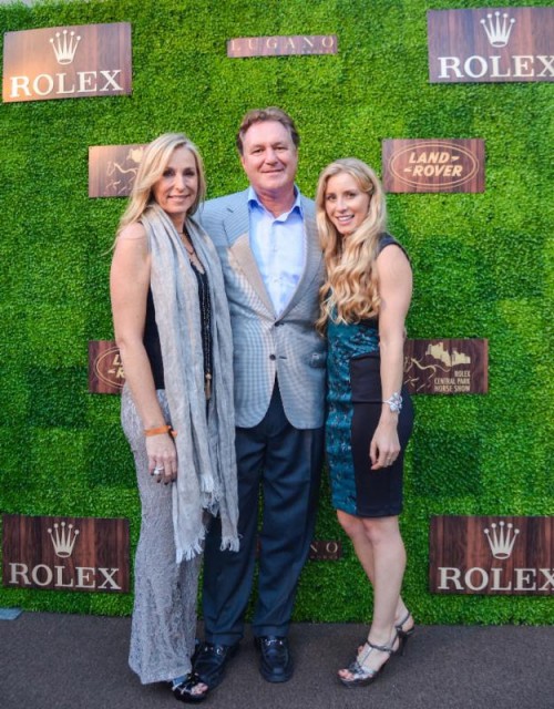 Mark, Katherine and Paige Bellissimo © Rolex/Kit Houghton, Josh Walker, Meg Banks, Lindsay Brock