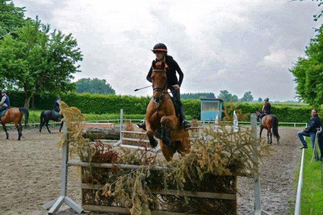 Lea Siegl und Fightin Line. © Privat