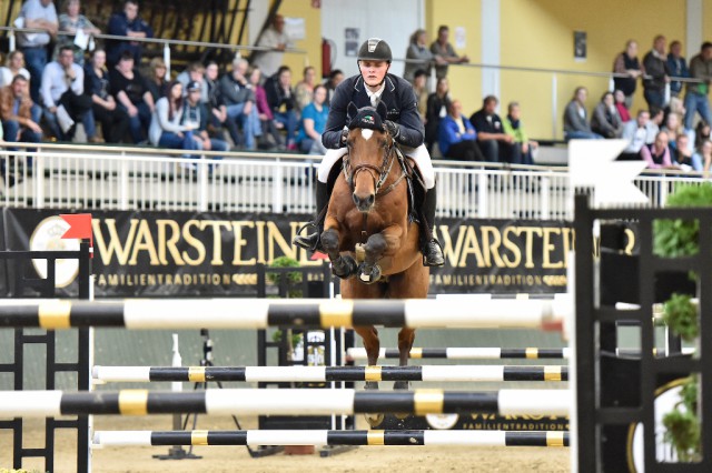 Titelverteidiger im Großen Preis der Warsteiner Brauerei ist Maurice Tebbel aus Emsbüren. © Karl-Heinz Frieler