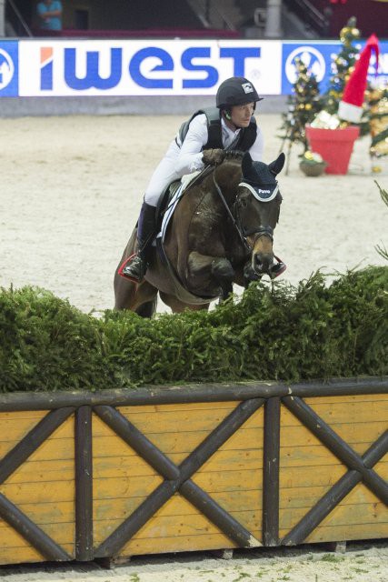 Im vergangenen Jahr konnte Michael Jung die Konkurrenz trotz eines Fehler locker schlagen – gelingt ihm das auch im Jubiläumsjahr? © Nini Schäbel