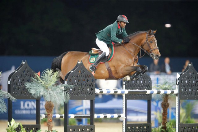 Abdelkebir Ouaddar (MOR) and Quickly de Kreisker © LGCT / Stefano Grasso