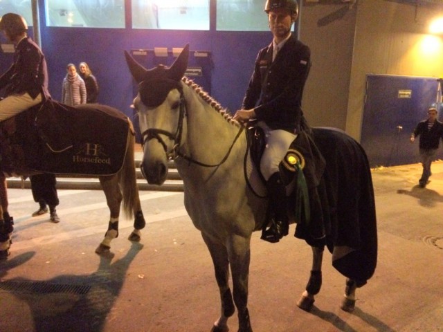 What a Team! Max Kühner und Chardonnay holten Platz sieben im Weltcup von Stuttgart. © MK Sporthorses