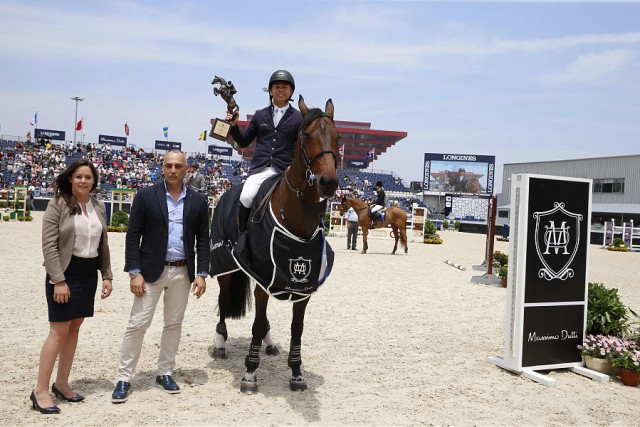 Kent und Blue Angel in Shanghai © Stefano Grasso/LGCT
