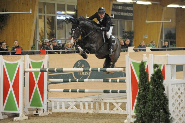 Henrik Gravemeier und Cortez 63 auf dem Weg zum GP Sieg. © horsesportsphoto.eu