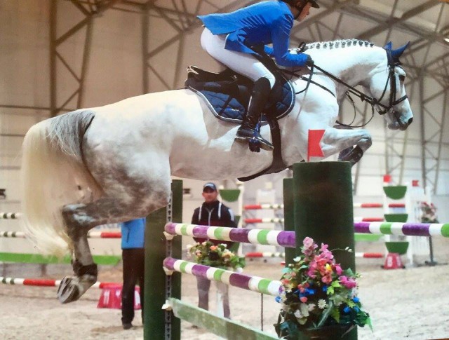 Einfach ein Dreamteam: Ann-Kathrin und ihre Transpofix Contact Me Girl. © Fotoagentur Dill