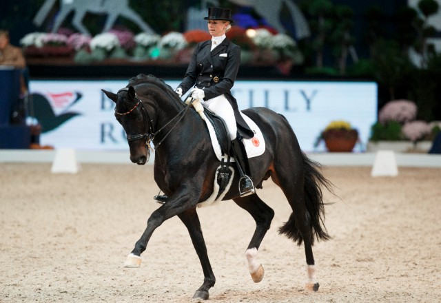 Siegerin in der Teilwertung zu "MEGGLE Champion of Honour", Jessica von Bredow-Werndl © Sportfoto-Lafrentz.de