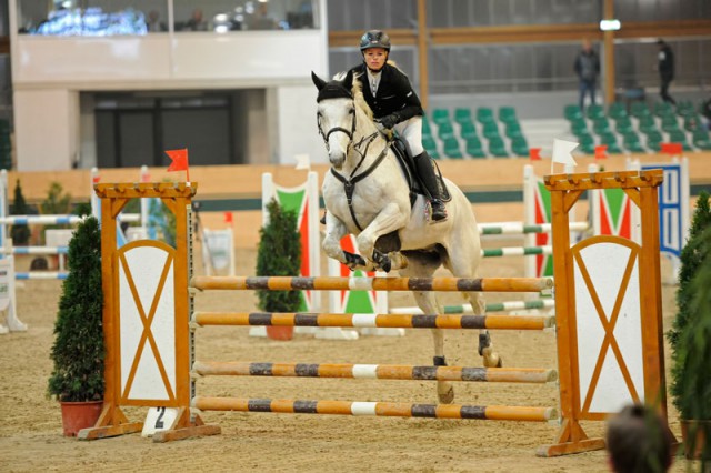 Tag eins endete mit einem Sieg für die Niederösterreicherin Birgit Peintner und ihren Gaspari. © horsesportsphoto.eu