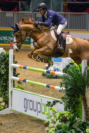 Conor Swail of Ireland claimed victory in the $35,000 Jolera International Jumper Welcome riding Martha Louise on Tuesday evening, November 10, at the 2015 Royal Horse Show® in Toronto. © Ben Radvanyi Photography www.benradvanyi.com