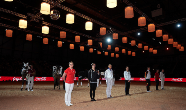 The FEI World Cup Vaulting took place in Madrid this weekend. © Madrid Horse Week