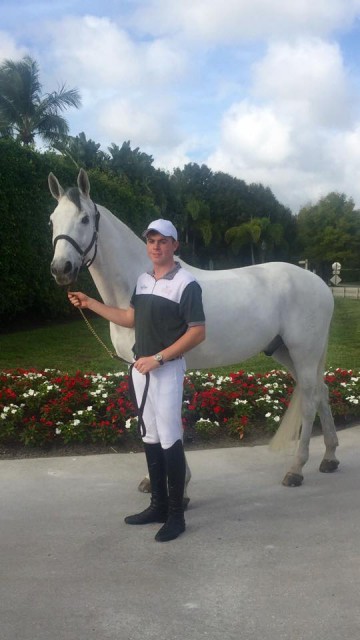 Cormac Hanley und Charlie. © Team Ireland Equestrian