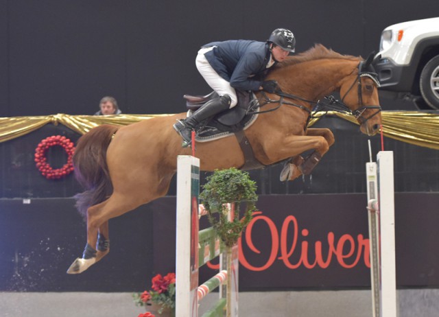 Schnell, null, siegreich: Felix Haßmann (GER) und Barolo H. © Fotoagentur Dill
