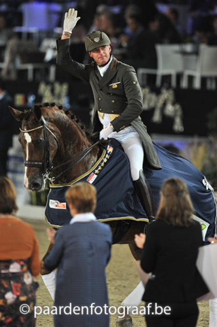 Patrick van der Meer (NED) und sein Zippo überzeugten die Jury im Grand Prix Special. © paardenfotograaf.be