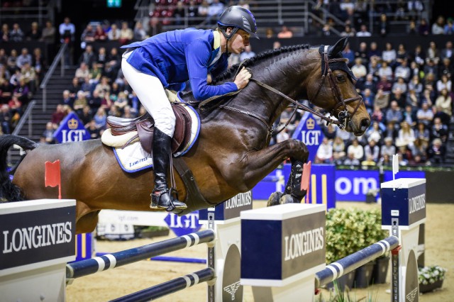 Christian Ahlmann und Codex One. © Katja Stuppia/LONGINES CSI BASEL