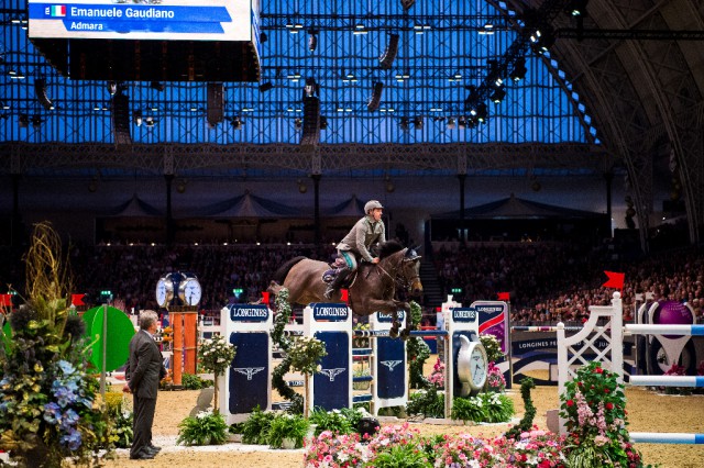 Emanuele Gaudiano (ITA) und Admara gehen getrennte Wege. © FEI