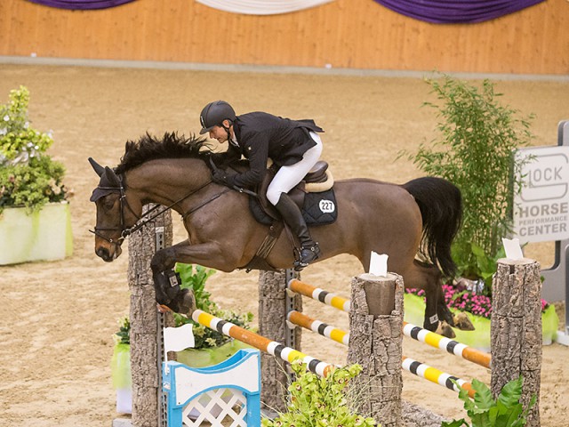Third place for Wilhelm Haberl (GER) and his Lesotho in the CSI1* GLOCK’s Small Tour Opening. © Michael Rzepa