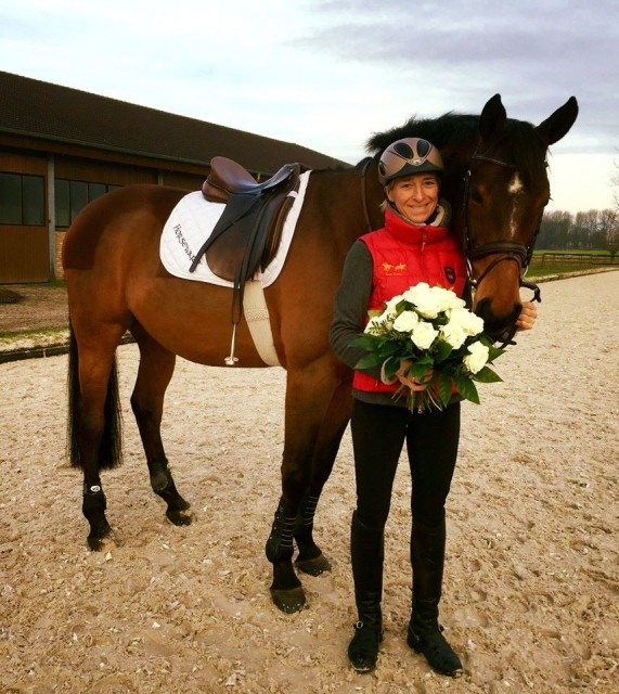 Ingrid Klimke und Horseware Hale Bob OLD. © Facebook Ingrid Klimke