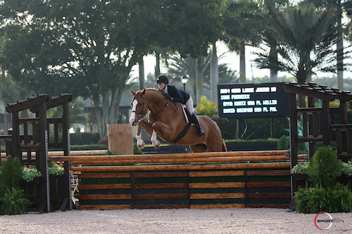 Emma Kurtz and Fredrick. © Sportfot