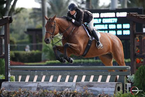 Nicole Hiehle and Lovely Charity © Sportfot