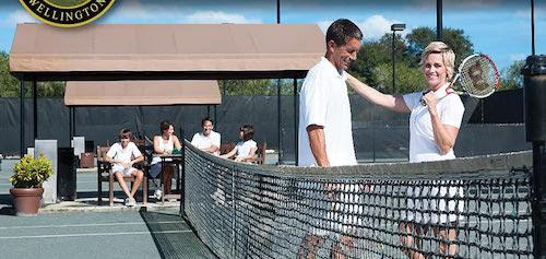 Tennis is another fantastic amenity at The Wanderers Club. © PBIEC