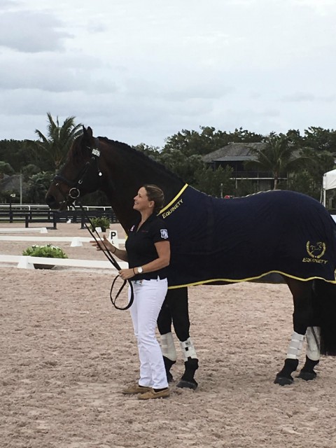 Denielle Gallagher (CAN) und Steeped in Luck. © Privat