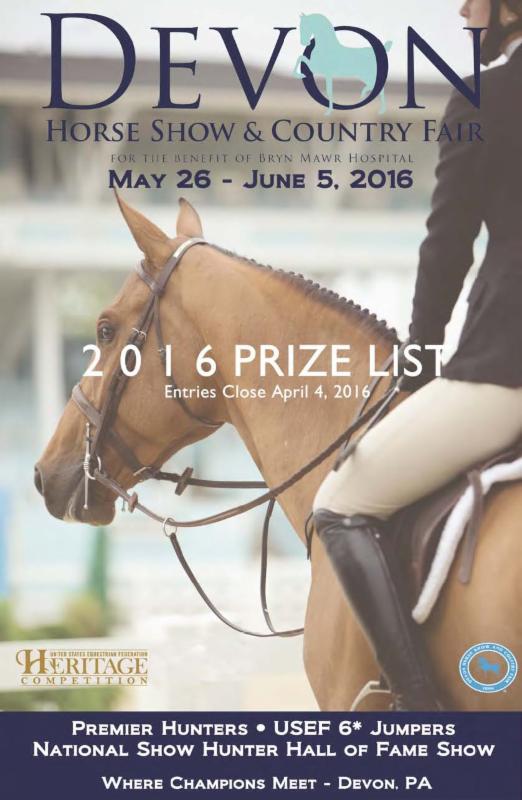 Devon Horse Show Remains a North American Riders Group (NARG) Top Rated