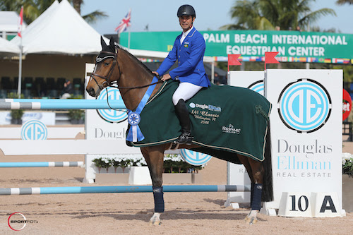 Doda de Miranda in his winning presentation. © Sportfot