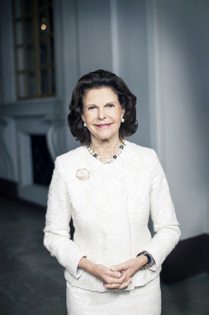 H.M. Queen Silvia to visit the Opening Ceremony at CHIO Aachen 2016. © Rosie Alm, The Royal Court, Schweden