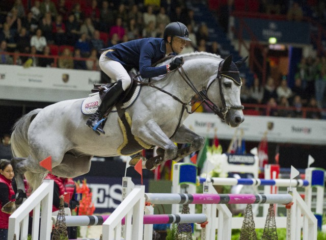 ​Mit Chardonnay war Max im Rahmen vom CSI3* Offenburg zweimal unter den Top Ten. © Satu Pirinen (Archiv)​