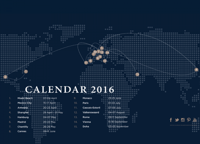 Longines Global Champions Tour Kalender 2016