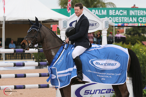 McLain Ward and HH Carlos Z in their winning presentation © Sportfot 