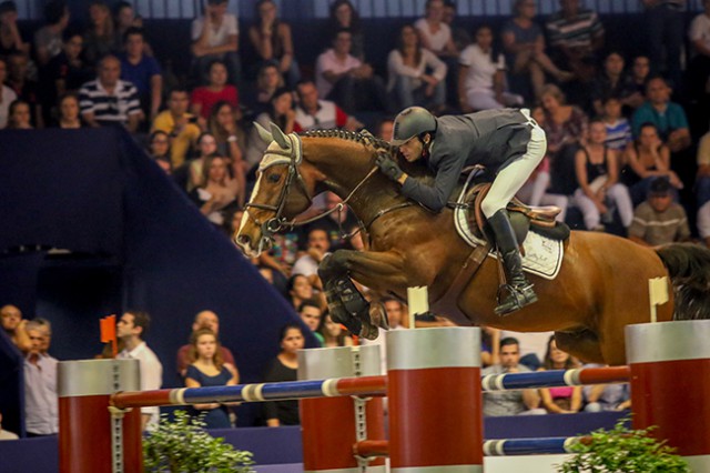 Brazil’s Pedro Junqueira Muylaert will compete at the Longines FEI World Cup™ Jumping Final 2016 in Gothenburg, Sweden next month after winning the FEI World Cup™ Jumping South American League. © FEI/Luis Ruas