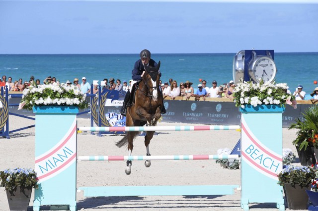 Scott Brash and Hello Forever in action in 2015. © Stefano Grasso / LGCT