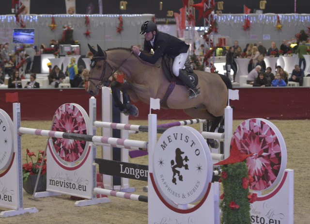 Roland Englbrecht punktet mit Mevisto`s Bonaparte in Italien. © Archiv - Fotoagentur Dill