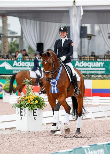 Felicitas Hendricks and Faible AS. © Susan J. Stickle