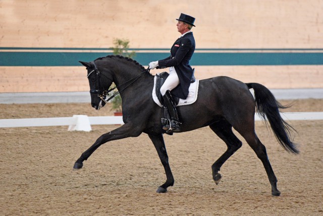 Angela Hergeth und Umani hatten ein erfolgreiches Turnierdebüt! © horsesportsphoto.eu