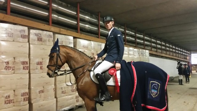 Youngster Jack van't Kattenheye konnte mit Max Kühner in Göteborg punkten. © Max Kühner Sporthorses