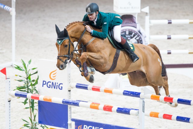 Poland’s Jaroslaw Skrzyczynski claimed the FEI World Cup™ Jumping 2015/2016 Central European League title at the series Final in Warsaw (POL) last weekend. © FEI/Tomas Holcbecher