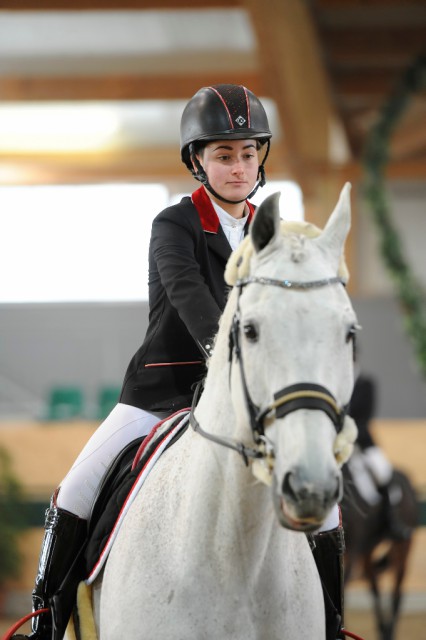 Anna Zsofia Puskas und Anaonismusz siegten heute erneut in Abteilung zwei der 1,05 m Springprüfung. © horsesportsphoto.eu 