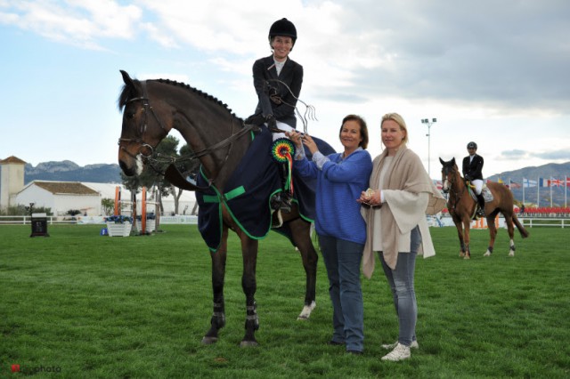 Stefani van den Brink (Niederlande) und Baronescha. © Hervé Bonnaud